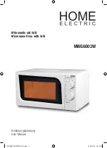 Home electric MWG6002W User Manual preview