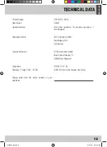 Preview for 15 page of Home electric SM4002W User Manual