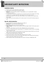 Preview for 12 page of Home electric WK5002A User Manual