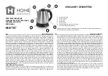 HOME ELEMENT HE-KT157 User Manual preview