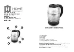 HOME ELEMENT HE-KT191 User Manual preview