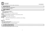 Preview for 5 page of HOME ELEMENT HE-SC908 User Manual