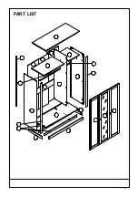 Preview for 3 page of Home Essentials Tiverton 3 Door Wardrobe with Mirror Assembly Instruction Manual