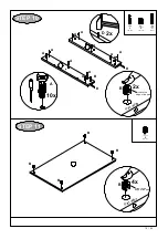 Preview for 15 page of Home Essentials Tiverton 3 Door Wardrobe with Mirror Assembly Instruction Manual
