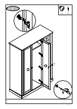 Preview for 31 page of Home Essentials Tiverton 3 Door Wardrobe with Mirror Assembly Instruction Manual