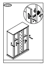 Preview for 32 page of Home Essentials Tiverton 3 Door Wardrobe with Mirror Assembly Instruction Manual