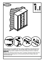 Preview for 34 page of Home Essentials Tiverton 3 Door Wardrobe with Mirror Assembly Instruction Manual