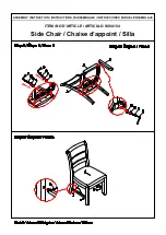 Предварительный просмотр 2 страницы Home Fare S082-154 Assembly Instruction