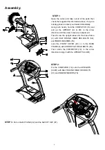 Preview for 5 page of Home Fitness FORCE HS212TM Owner'S Manual