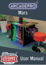 Home Leisure Direct ARCADEPRO Mars User Manual preview