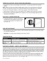 Предварительный просмотр 7 страницы HOME NETWERKS 74-102-BT Manual