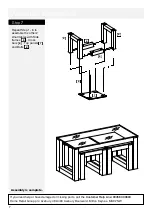 Preview for 8 page of HOME RETAIL GROUP 453/1939D Assembly Instructions Manual