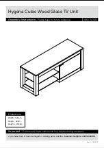 HOME RETAIL GROUP Hygena 453/7414D Assembly Instructions Manual preview