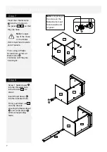 Preview for 8 page of HOME RETAIL GROUP Hygena 453/7414D Assembly Instructions Manual