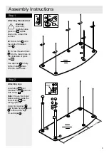 Preview for 5 page of HOME RETAIL GROUP Matrix Desk 619/1638 Assembly Instructions Manual