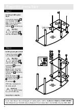 Preview for 6 page of HOME RETAIL GROUP Matrix Desk 619/1638 Assembly Instructions Manual