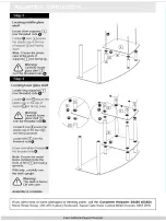 Preview for 12 page of HOME RETAIL GROUP Matrix Desk 619/1638 Assembly Instructions Manual