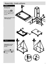 Предварительный просмотр 5 страницы HOME RETAIL GROUP Merrick 204/7267 Assembly Instructions Manual