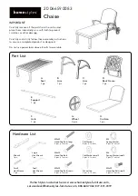 Preview for 1 page of Home Styles 20 06659 0083 Assembly Instructions Manual