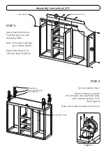 Предварительный просмотр 3 страницы Home Styles 5086-95 Manual