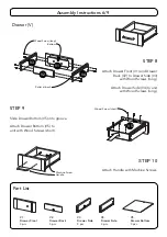 Предварительный просмотр 6 страницы Home Styles 5086-95 Manual