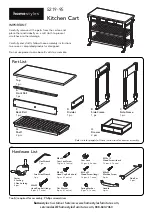 Предварительный просмотр 1 страницы Home Styles 5219-95 Quick Start Manual