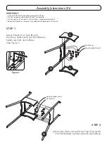 Предварительный просмотр 2 страницы Home Styles 6803-20 Assembly Instructions Manual