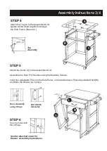 Предварительный просмотр 3 страницы Home Styles 88504095 C Assembly Instructions