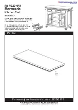 Preview for 1 page of Home Styles Bermuda 88 5542 951 Assembly Instructions Manual