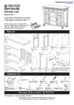 Preview for 2 page of Home Styles Bermuda 88 5542 951 Assembly Instructions Manual