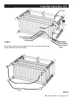 Предварительный просмотр 4 страницы Home Styles Savannah Kitchen Cart Quick Start Manual