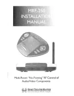 Home Theater Master MRF-250 Installation Manual preview