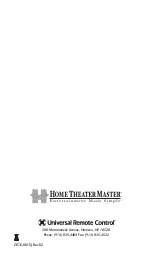 Предварительный просмотр 16 страницы Home Theater Master MRf-250C Installation Manual