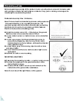 Preview for 3 page of Home Zone Security AEC-326KA2-AC14W Manual