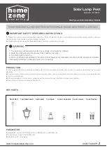 Home Zone Security ELI0993V Installation Instructions предпросмотр