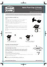 Preview for 2 page of Home Zone Security ELI1243G Installation Instructions