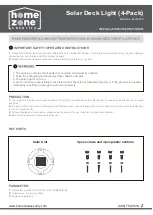 Home Zone Security ELJ6539V Installation Instructions preview