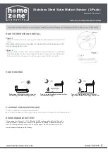 Preview for 2 page of Home Zone Security ELJ7040V Installation Instructions