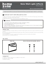 Home Zone Security ELJ9533V Installation Instructions preview