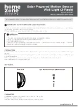 Home Zone Security ELJ9542V Installation Instructions предпросмотр