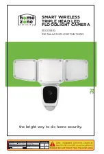 Preview for 1 page of Home Zone Security ES00937G Installation Instructions Manual