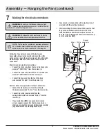 Предварительный просмотр 11 страницы Home 1004 552 811 Use And Care Manual