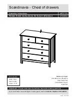 Preview for 1 page of Home 476/8654 Assembly Instructions Manual