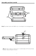 Preview for 4 page of Home 4774783 Assembly & Care Instructions