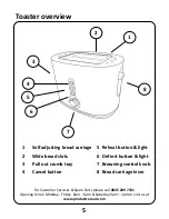 Preview for 5 page of Home HMC2ST6BW User Manual