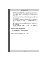 Предварительный просмотр 13 страницы Home MWG3002E Instruction Manual