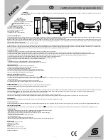 Preview for 4 page of Home PROJECTOR CLOCK Instructions For Use Manual