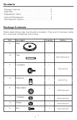 Предварительный просмотр 2 страницы Home UBS-879120 Assembly & Care Instructions