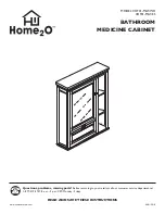 Предварительный просмотр 1 страницы Home2O HF01-MAT-WH Instructions