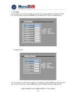 Предварительный просмотр 11 страницы HOME2US 8800 IR User Manual